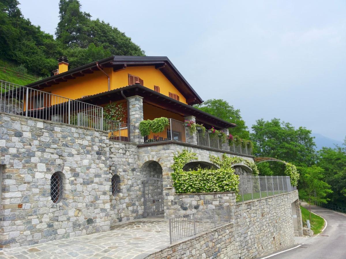 Villa Valuri Vista Magnifica Sul Lago Di Como Appartamento Piano Terra Веркана Экстерьер фото