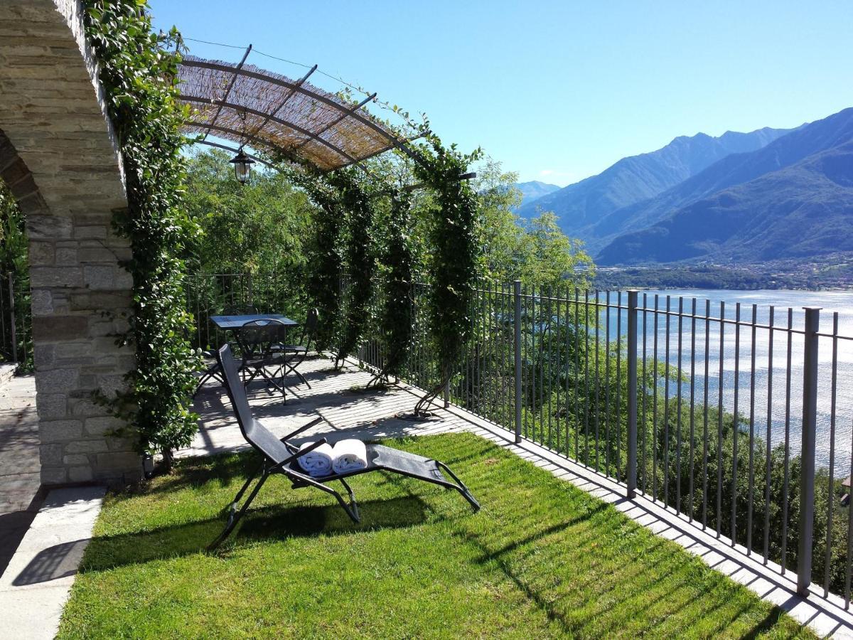 Villa Valuri Vista Magnifica Sul Lago Di Como Appartamento Piano Terra Веркана Экстерьер фото