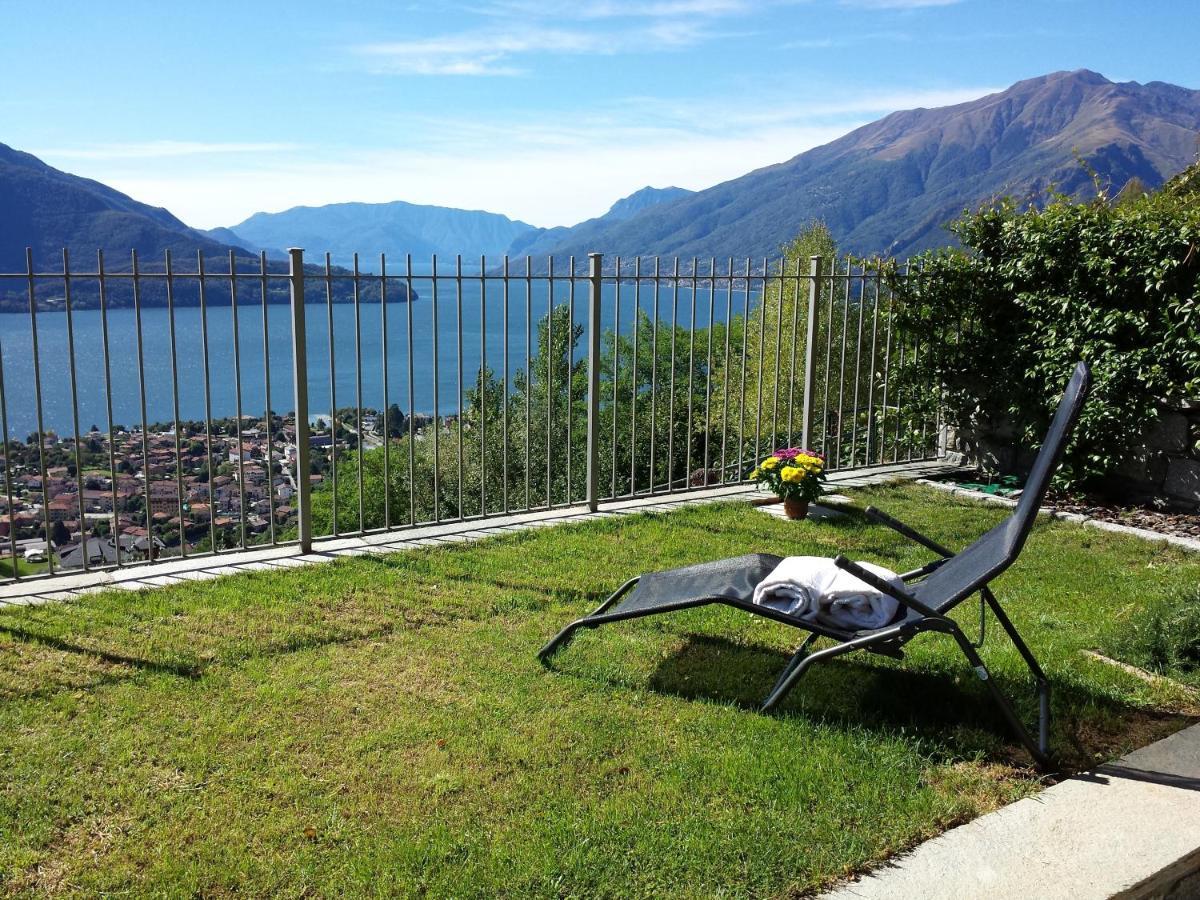 Villa Valuri Vista Magnifica Sul Lago Di Como Appartamento Piano Terra Веркана Экстерьер фото